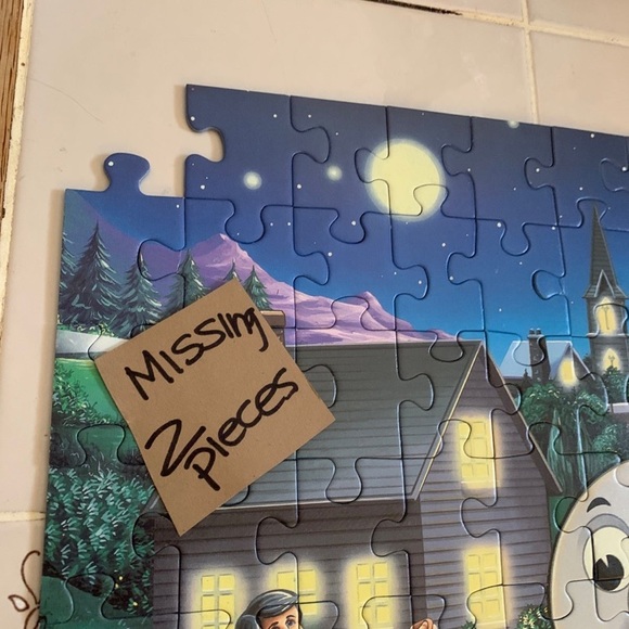 Ravensburger Thomas the Train Midnite ride Glow in the dark puzzle *READ* 2001 - Picture 5 of 12